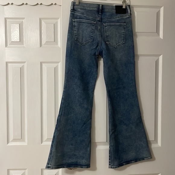 Express 70’s Flare mid rise jeans - Picture 4 of 6